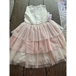 Rare Editions Pink Sparkly Princess‎ Dress Girls  Size 14 Party Birthday Holiday